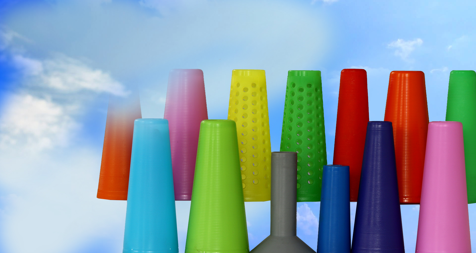 Plastic Cones, Textile Plastic Cone for Yarn Winding, Sangli India